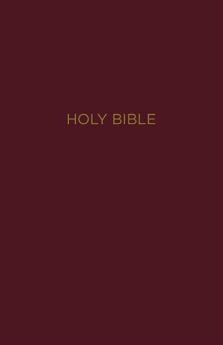 NKJV, Gift and Award Bible, Leather-Look, Burgundy, Red Letter, Comfort Print