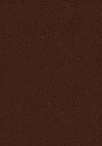 KJV, Thompson Chain-Reference Bible, Genuine Leather, Calfskin, Brown, Red Letter, Thumb Indexed, Comfort Print