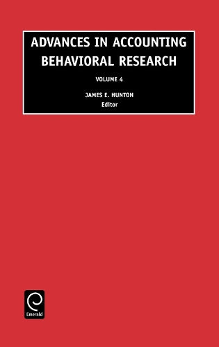Advances in Accounting Behavioral Research