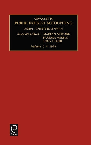 Advances in Public Interest Accounting