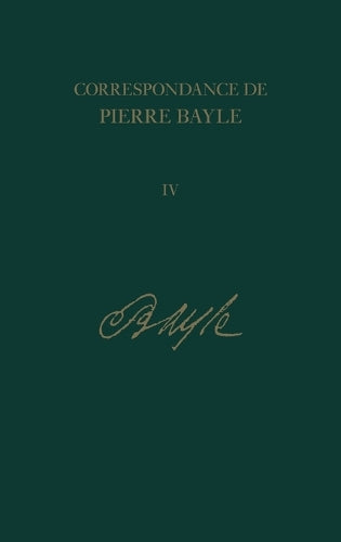 Janvier 1684-Juillet 1684, Lettres 242-308: v. 4