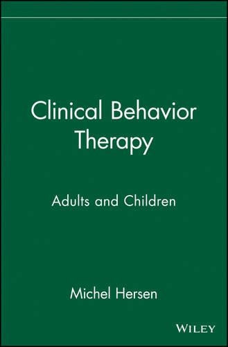 Clinical Behavior Therapy