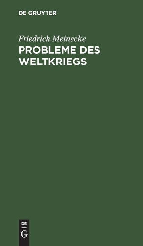 Probleme des Weltkriegs: Aufsätze (German Edition