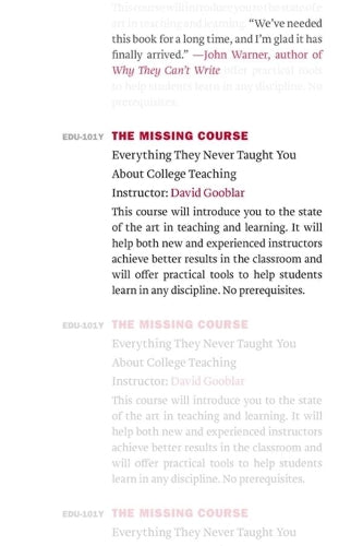 The Missing Course