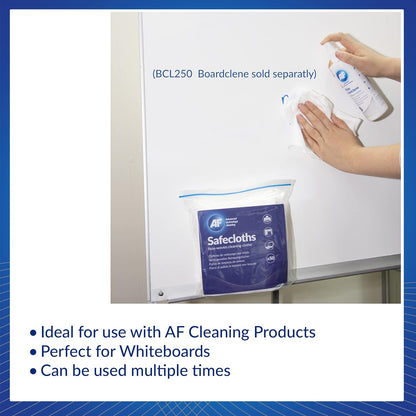AF Safecloths General Use Absorbent Lint-free 340x320mm Ref SCH050 , White