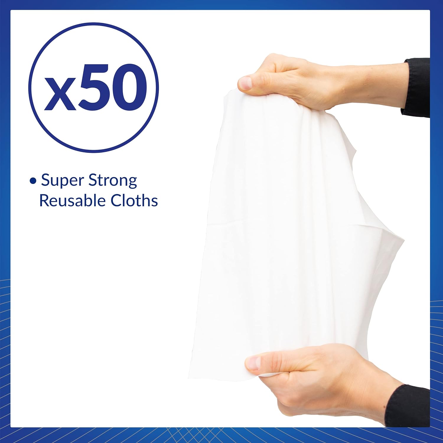 AF Safecloths General Use Absorbent Lint-free 340x320mm Ref SCH050 , White