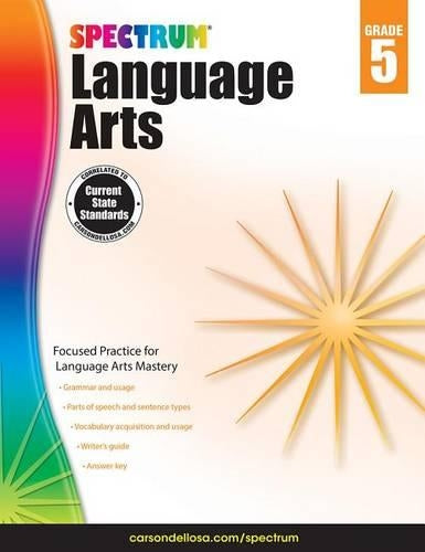 Spectrum Language Arts, Grade 5