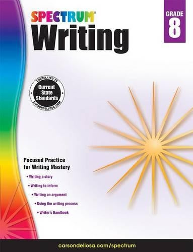 Spectrum Writing, Grade 8 – Rarewaves.com