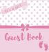 It's a girl, baby shower guest book (Hardback