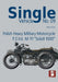Single Vehicle Polish Heavy Military Motorcycle P.Z.INŻ. M 111 "Sokól 1000: