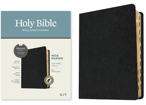 KJV Wide Margin Bible, Filament Enabled Edition (Red Letter, Genuine Leather, Black, Indexed