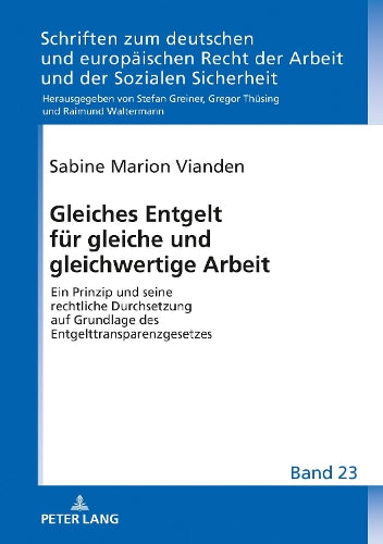 Gleiches Entgelt fuer gleiche und gleichwertige Arbeit