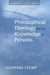 Philosophical Theology and the Knowledge of Persons (Analyzing Theology