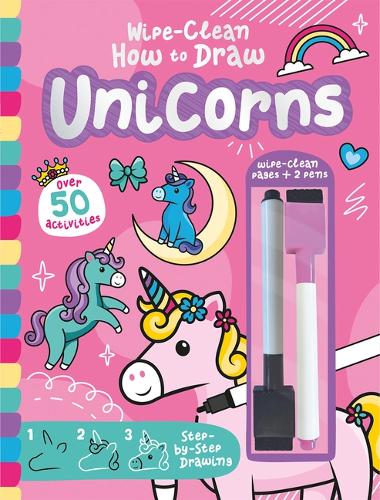 Wipe Clean How to Draw Unicorns