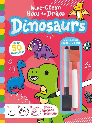 Wipe Clean How to Draw Dinosaurs