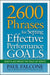 2600 Phrases for Setting Effective Performance Goals