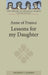 Anne of France: Lessons for my Daughter