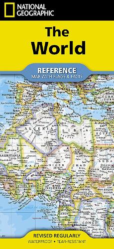 National Geographic World Map (folded with flags and facts) (National Geographic Reference Map