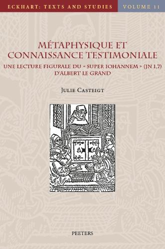 Métaphysique et connaissance testimoniale