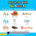 My First Polish Alphabets Picture Book with English Translations