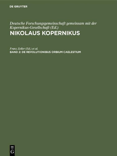 De revolutionibus orbium caelestium (Latin Edition