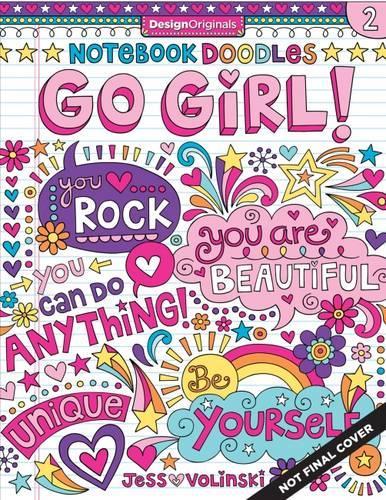 Notebook Doodles Go Girl!