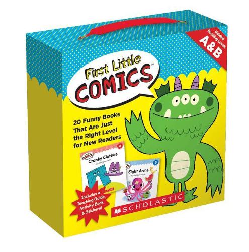 First Little Comics Parent Pack: Levels A & B