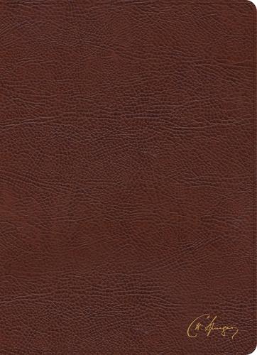KJV Spurgeon Study Bible, Brown Bonded Leather