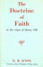 The Doctrine of Faith in the Reign of Henry VIII