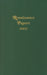 Renaissance Papers 2002