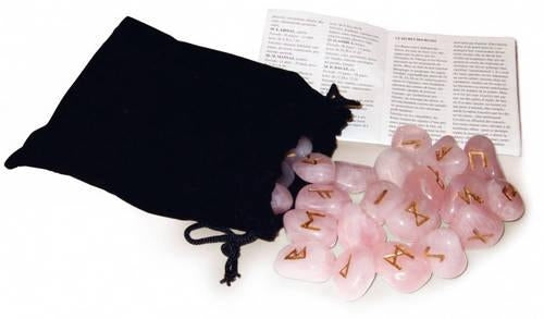 Rose Quartz Runes Bookshelf Edition