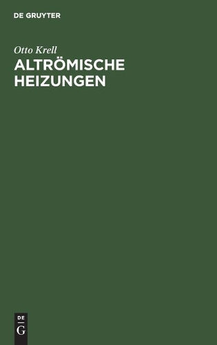 Altrömische Heizungen (German Edition