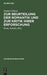 Zur Beurteilung der Romantik und zur Kritik ihrer Erforschung (Historische Bibliothek, 39) (German Edition