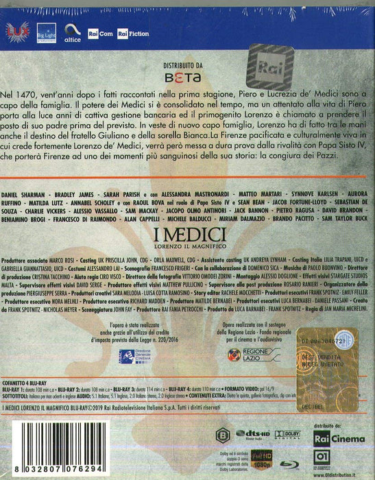I Medici - Lorenzo Il Magnifico (Box 4 Br)