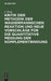 Kritik der Methodik der Wassermannschen Reaktion und neue Vorschläge für die quantitative Messung der Komplementbindung (German Edition