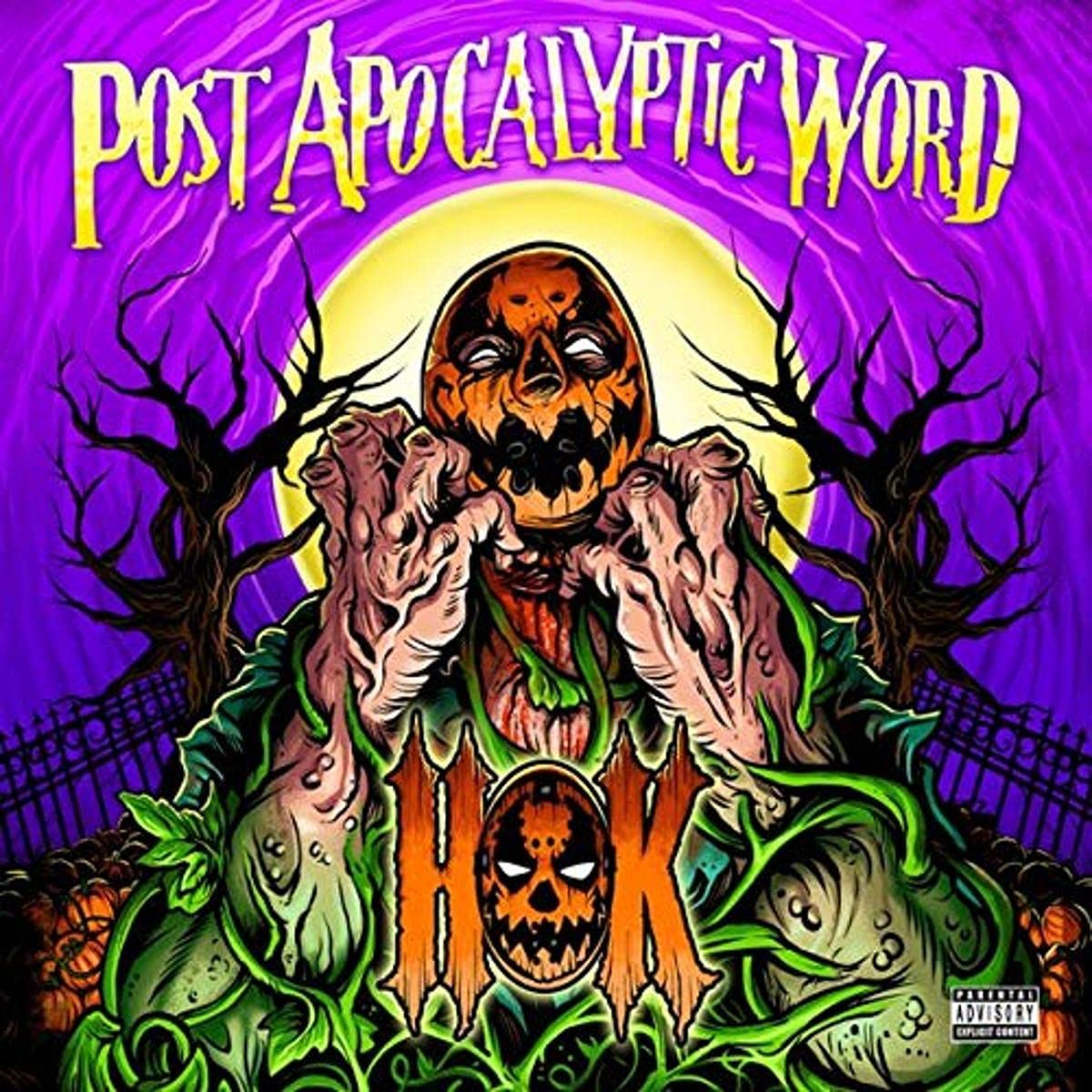 The Post Apocalyptic Word Colored  Explicit Lyrics