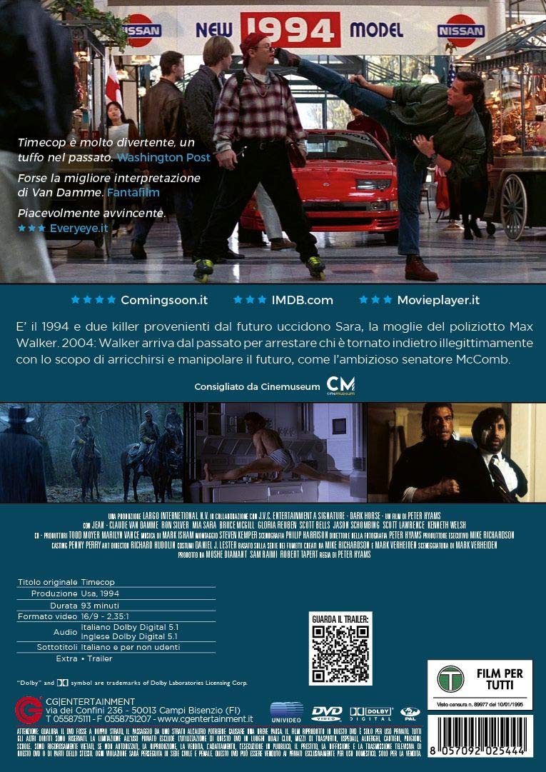 timecop DVD Italian Import