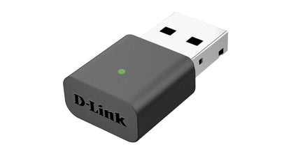 D-Link DWA-131 Wi-Fi N300 USB 2.0 Wireless Adapter, N300 Mbps, WPS, WPA2, 150, Compatible with Windows, Mac and Linux, Ultra Portable