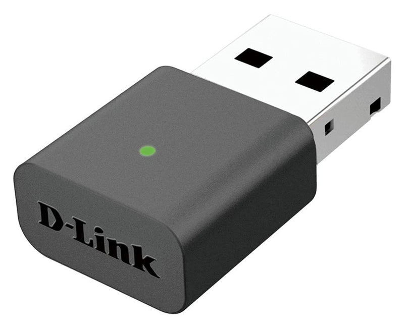 D-Link DWA-131 Wi-Fi N300 USB 2.0 Wireless Adapter, N300 Mbps, WPS, WPA2, 150, Compatible with Windows, Mac and Linux, Ultra Portable