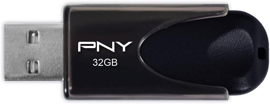 PNY FD32GATT4-EF ATTACH 4 32GB Speicherstick USB2.0 schwarz