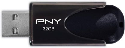 PNY FD32GATT4-EF ATTACH 4 32GB Speicherstick USB2.0 schwarz