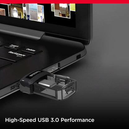 SanDisk Ultra 32GB Dual USB Flash Drive USB M3.0 up to 150 MB/s