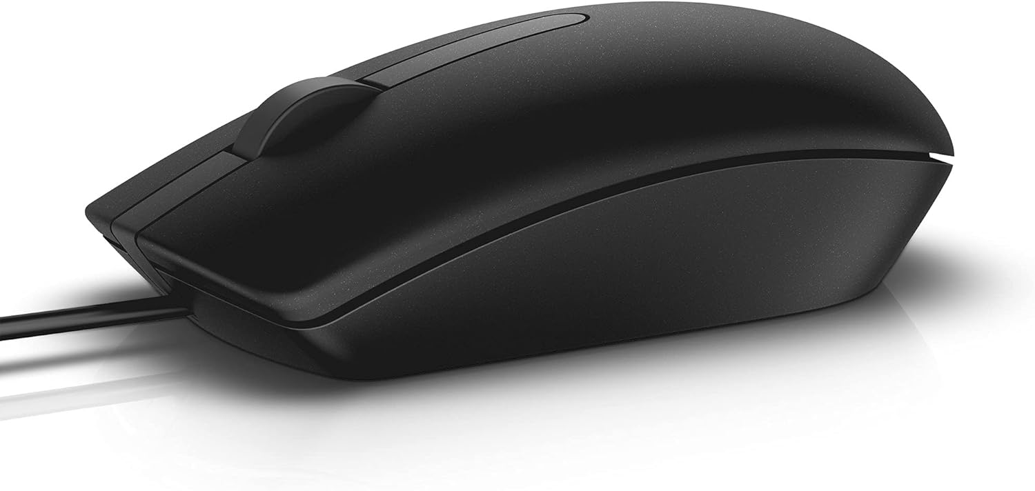Dell MS116 Ratón óptico USB, negro