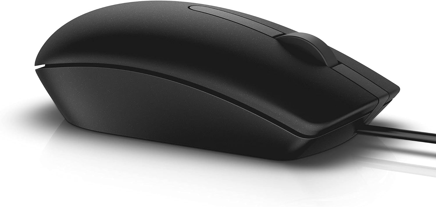 Dell MS116 Ratón óptico USB, negro