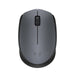 Logitech M170 Wireless Mouse, 2.4 GHz with USB Nano Receiver, Optical Tracking, 12-Months Battery Life, Ambidextrous, PC / Mac / Laptop - Black/Grey