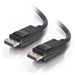 C2G 1M 8K DisplayPort Cable with Locking Latches 8K UHD Ultra High Definition DisplayPort Male to Male Computer Monitor Cable Black …