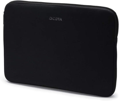 Dicota 16-17.3 Inch Perfect Skin Laptop Computer Carry Case, Lightweight Sleeve Laptop Case with Handles, Black