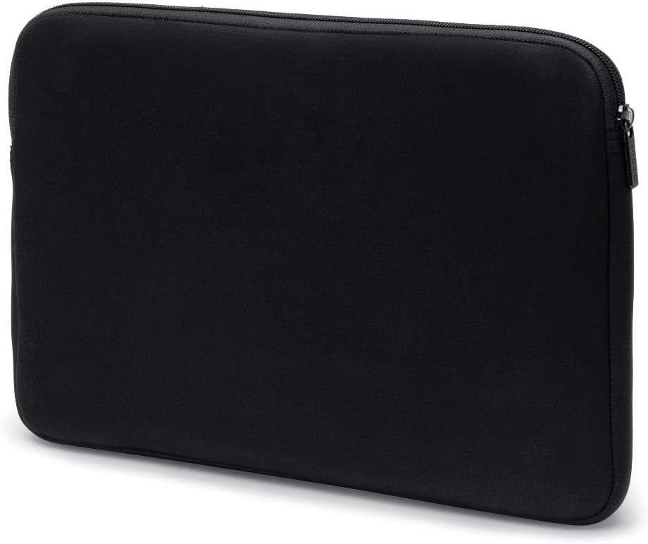 Dicota 16-17.3 Inch Perfect Skin Laptop Computer Carry Case, Lightweight Sleeve Laptop Case with Handles, Black