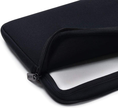Dicota 16-17.3 Inch Perfect Skin Laptop Computer Carry Case, Lightweight Sleeve Laptop Case with Handles, Black