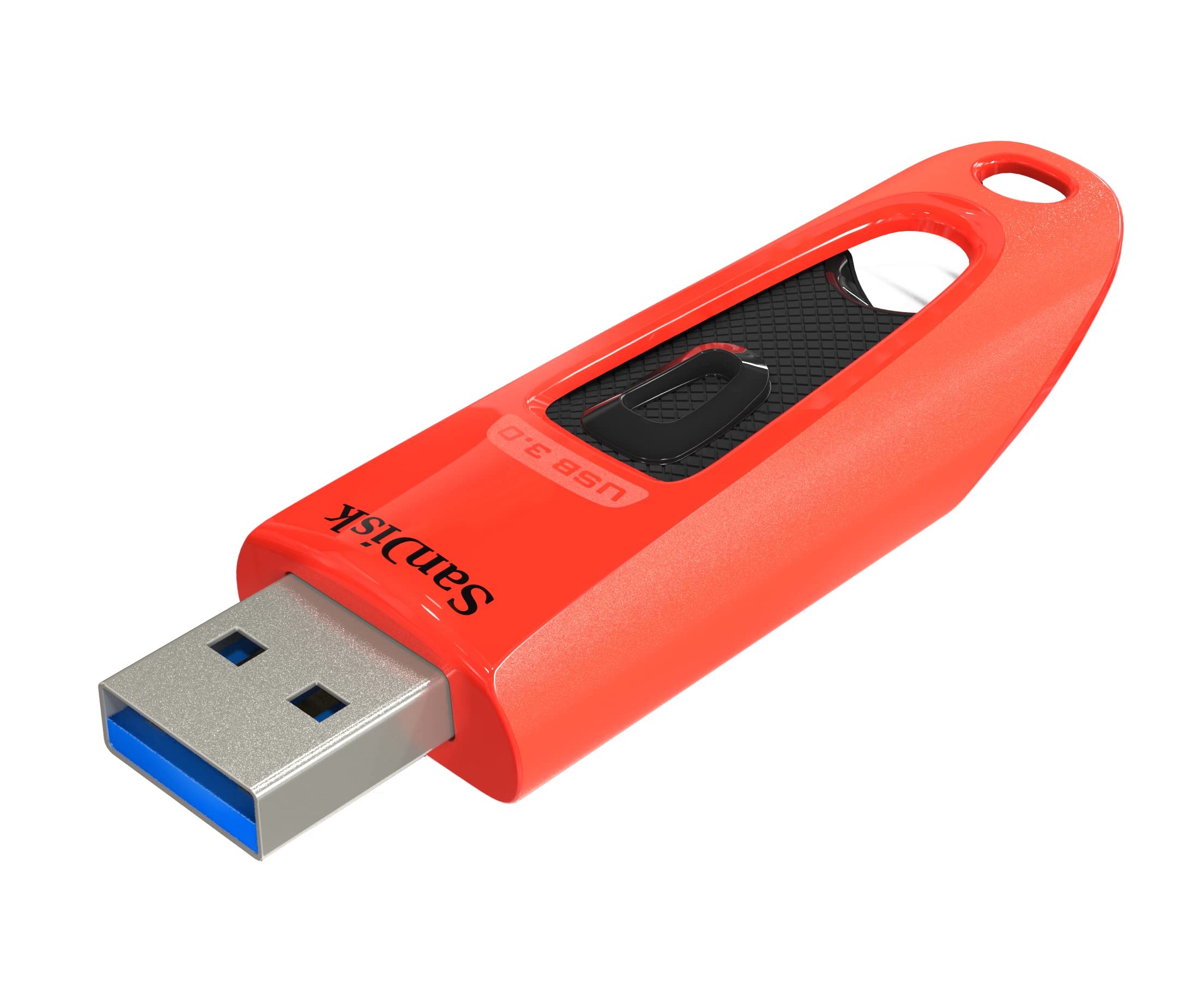 SanDisk Ultra USB 3.0 Flash- Laufwerk 64 GB (SecureAccess Software, Passwortschutz, Übertragungsgeschwindigkeit von bis zu 130 MB/s